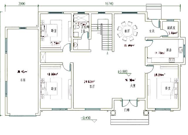 兩套21x12米左右二層別墅設(shè)計(jì)圖，滿足大家庭成員的住房需求。
