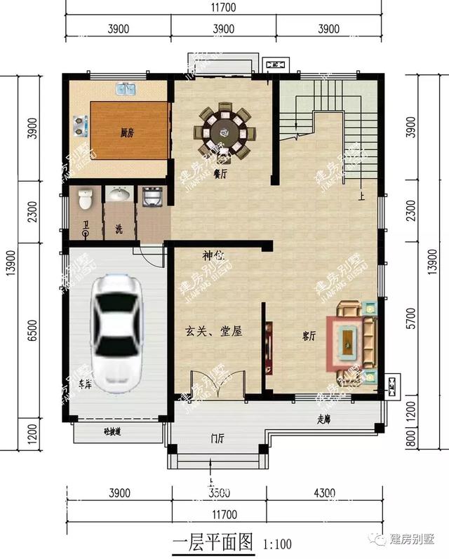 兩棟面寬接近的三層農(nóng)村自建房，誰看誰喜歡。
