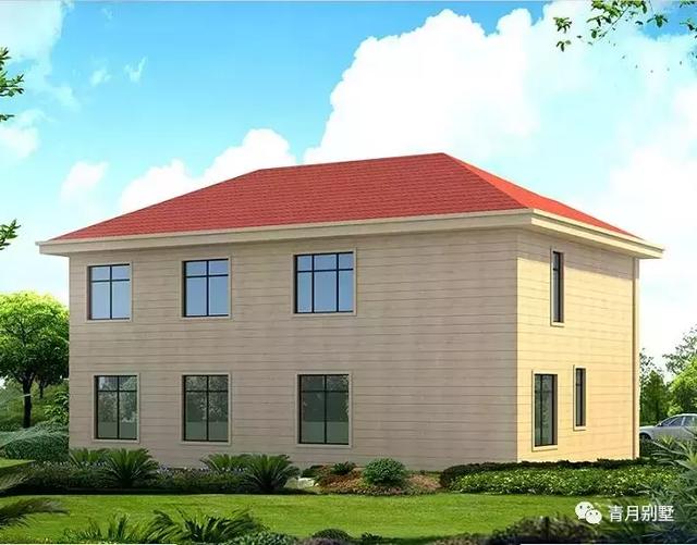 占地158平二層小別墅設(shè)計圖，時尚精美，功能齊全，非常適合農(nóng)村自建房。