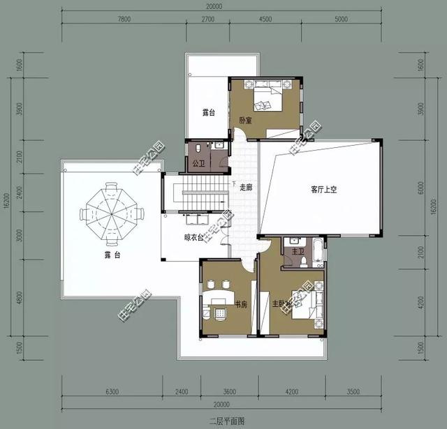 精選22套農(nóng)村別墅設(shè)計(jì)圖，帶半開(kāi)放式車(chē)庫(kù)，隨便建一棟，十里八鄉(xiāng)的人都繞路來(lái)看。