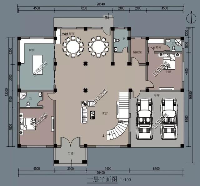 精選22套農(nóng)村別墅設(shè)計(jì)圖，帶半開(kāi)放式車(chē)庫(kù)，隨便建一棟，十里八鄉(xiāng)的人都繞路來(lái)看。