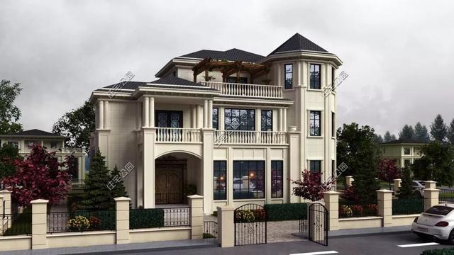 精選22套農(nóng)村別墅設(shè)計(jì)圖，帶半開(kāi)放式車(chē)庫(kù)，隨便建一棟，十里八鄉(xiāng)的人都繞路來(lái)看。