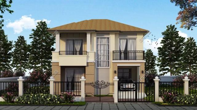 精選22套農(nóng)村別墅設(shè)計(jì)圖，帶半開(kāi)放式車(chē)庫(kù)，隨便建一棟，十里八鄉(xiāng)的人都繞路來(lái)看。