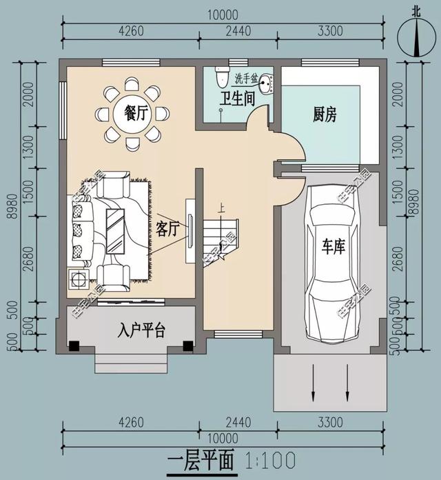 精選22套農(nóng)村別墅設(shè)計(jì)圖，帶半開(kāi)放式車(chē)庫(kù)，隨便建一棟，十里八鄉(xiāng)的人都繞路來(lái)看。