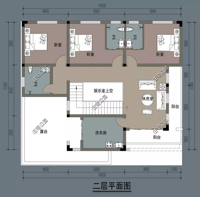 精選22套農(nóng)村別墅設(shè)計(jì)圖，帶半開(kāi)放式車(chē)庫(kù)，隨便建一棟，十里八鄉(xiāng)的人都繞路來(lái)看。