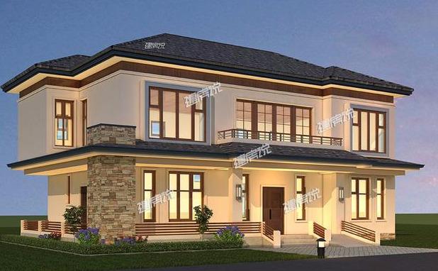 左右對稱的三層兄弟雙拼，別墅外觀秀氣，非常漂亮，家里有二胎的圖紙收藏好了