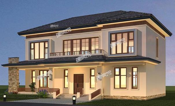 左右對稱的三層兄弟雙拼，別墅外觀秀氣，非常漂亮，家里有二胎的圖紙收藏好了