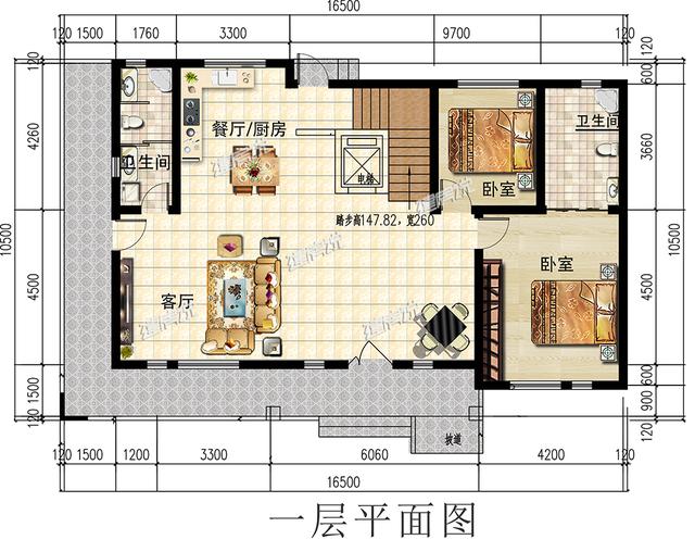 左右對稱的三層兄弟雙拼，別墅外觀秀氣，非常漂亮，家里有二胎的圖紙收藏好了