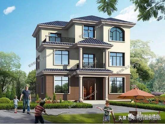 占地110平三款農(nóng)村自建房，外觀舒適大氣，室內(nèi)布局也是好戶型，造價(jià)也不高。