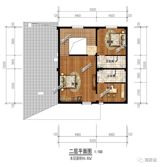 占地149平實(shí)用兩層別墅設(shè)計(jì)圖，造型獨(dú)特，26萬拿下，村里人人都來串門。