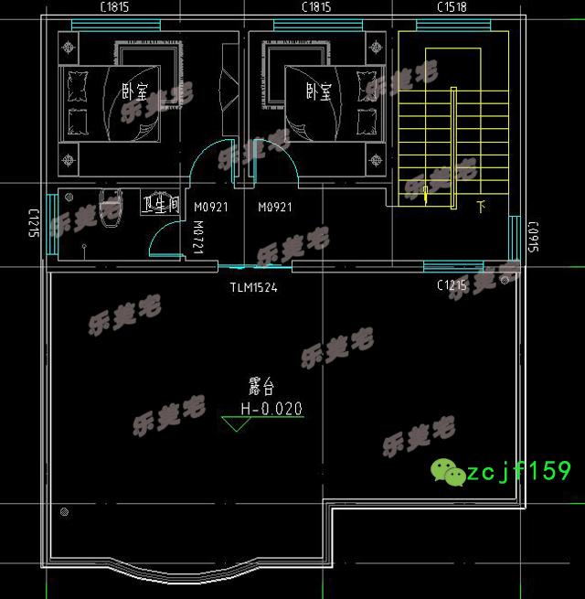兩棟占地不足100平米的三層自建房，簡(jiǎn)單實(shí)用，適合農(nóng)村自建。