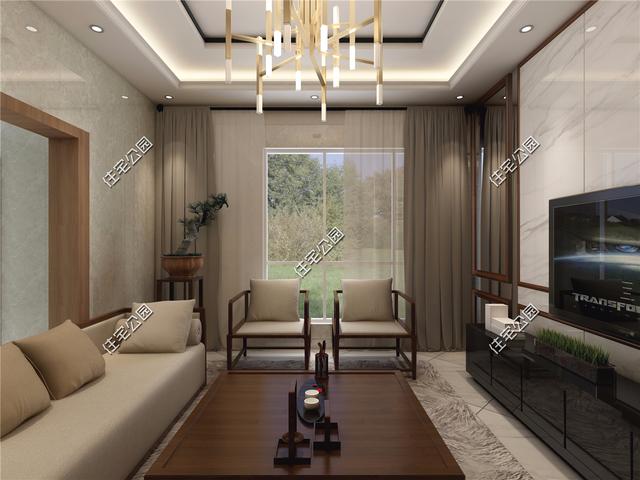 在滿是歐式洋樓的農(nóng)村里，建一棟這樣的現(xiàn)代風(fēng)格住宅一定很亮眼！