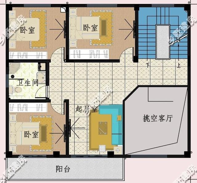 三層現代風農村自建別墅，主體造價只要36萬元，鄰居們都來串門。