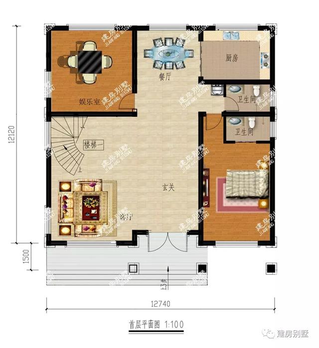 兩棟非常大氣的三層農(nóng)村自建房，相比第一款就更經(jīng)濟(jì)一些，你喜歡哪一款？