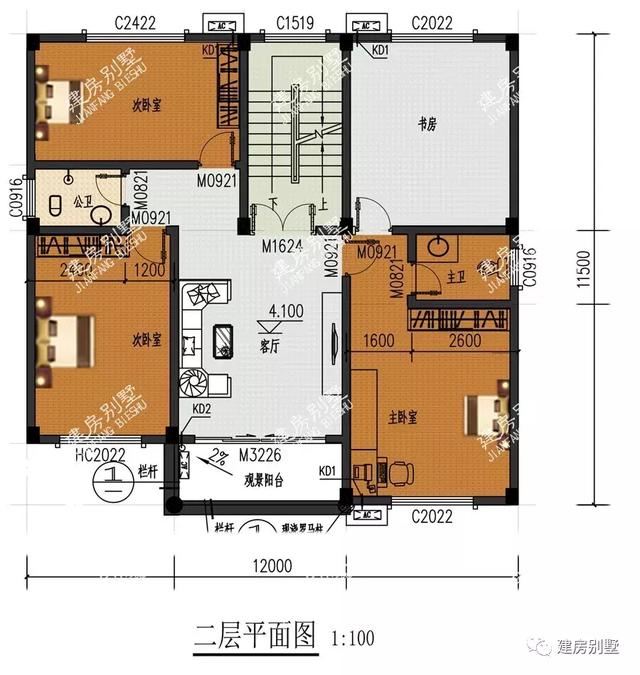 面寬都是12米的三層經(jīng)典自建房，雖然看著是簡單的，但是里面是溫馨的。