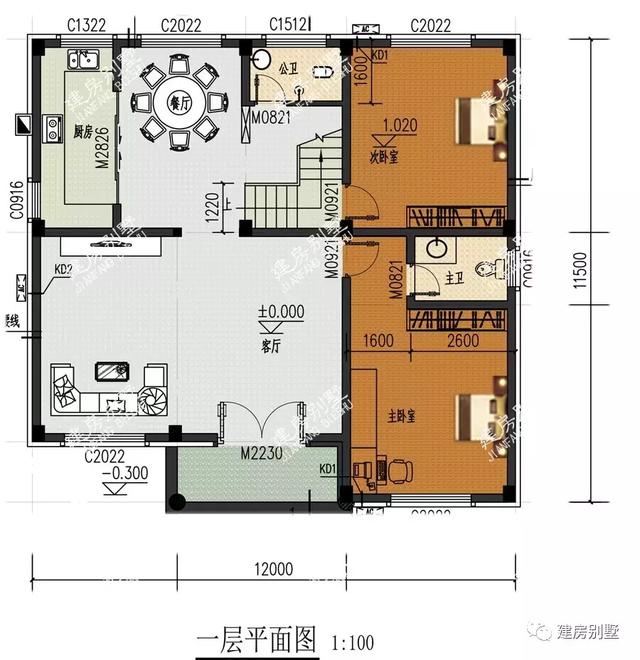 面寬都是12米的三層經(jīng)典自建房，雖然看著是簡單的，但是里面是溫馨的。