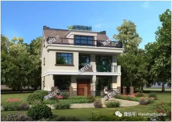 精選4款小戶型三層別墅，面積小造價(jià)低，實(shí)用又美觀，最低造價(jià)25萬