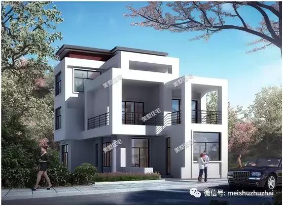 精選4款小戶型三層別墅，面積小造價(jià)低，實(shí)用又美觀，最低造價(jià)25萬