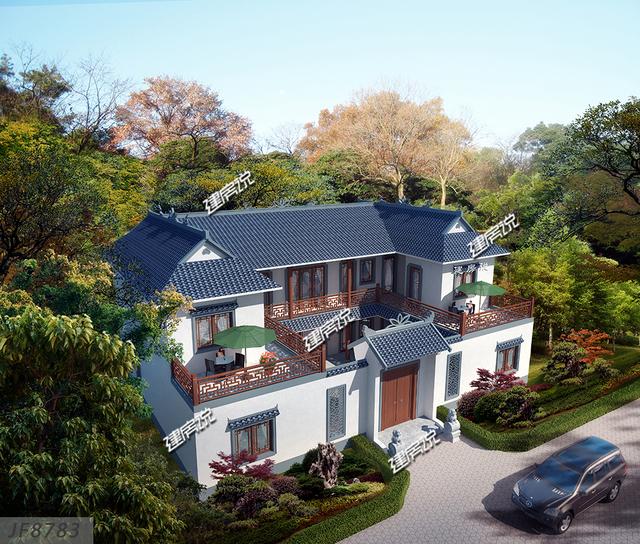 有錢有地，這輩子一定要回鄉(xiāng)建棟四合院別墅，享受桃源般的生活！