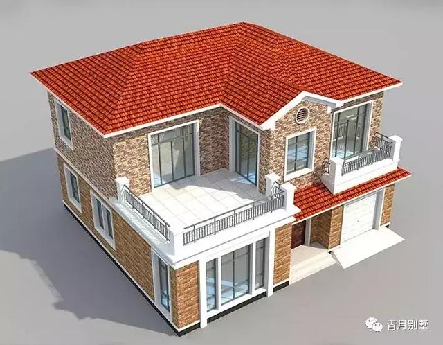 占地168平二層農(nóng)村小別墅設(shè)計(jì)圖，不但漂亮還很實(shí)惠，實(shí)用，這才是理想中的房子。