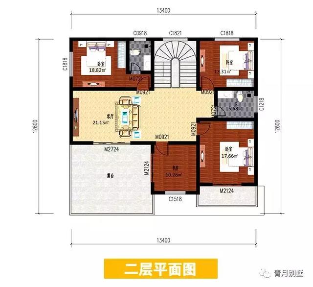 占地168平二層農(nóng)村小別墅設(shè)計(jì)圖，不但漂亮還很實(shí)惠，實(shí)用，這才是理想中的房子。