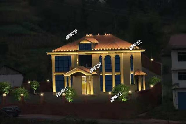 占地147平方米的二層鄉(xiāng)村小樓設(shè)計圖，花20多萬就能建成！