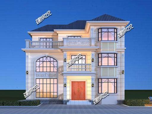 經(jīng)典歐式三層別墅設(shè)計(jì)圖，美觀大氣，老鄉(xiāng)們都搶著蓋。