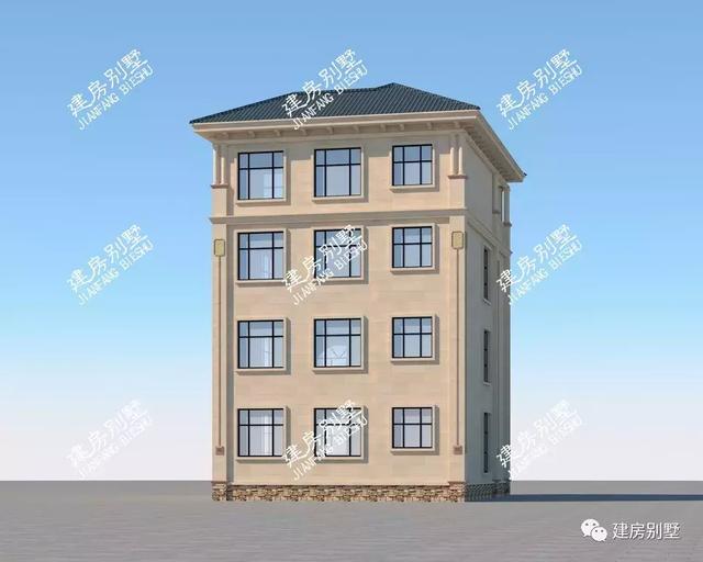 9×13米的四層鄉(xiāng)村別墅設(shè)計(jì)圖，大堂屋設(shè)計(jì)，辦喜事擺酒特方便