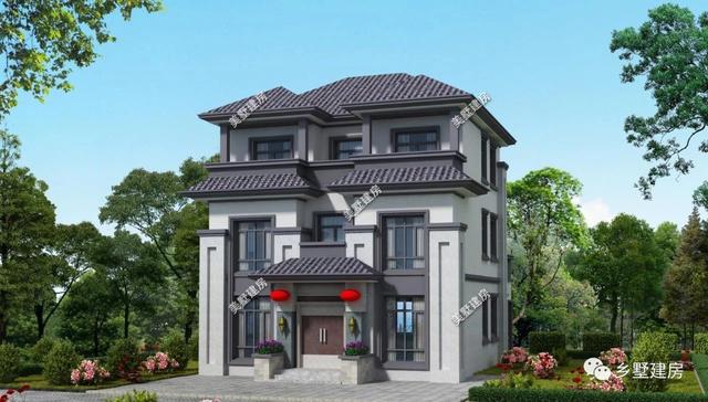 下面這款別墅是三層別墅中的翹楚，明明可以靠顏值，卻偏偏要靠才華。