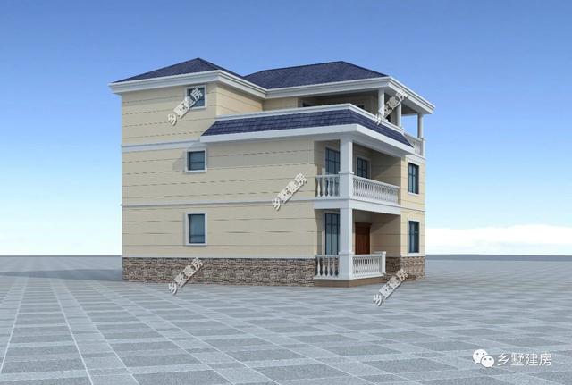 下面這款別墅是三層別墅中的翹楚，明明可以靠顏值，卻偏偏要靠才華。