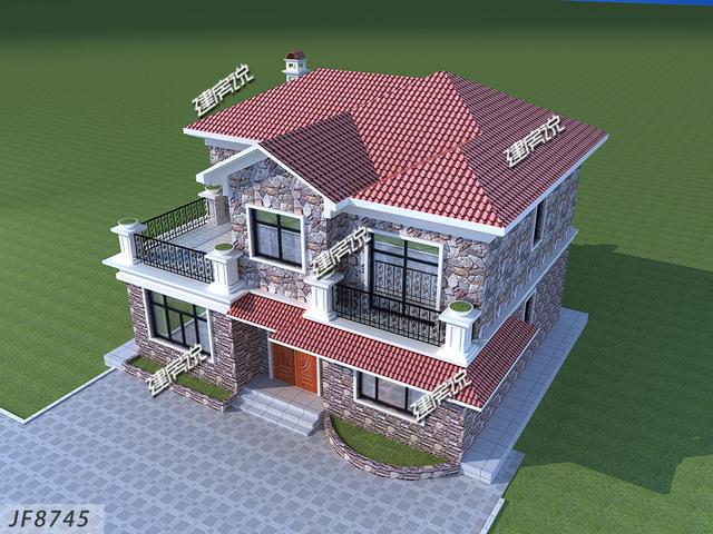 兩兄弟建雙排別墅設計圖，鄰居看了都羨慕。