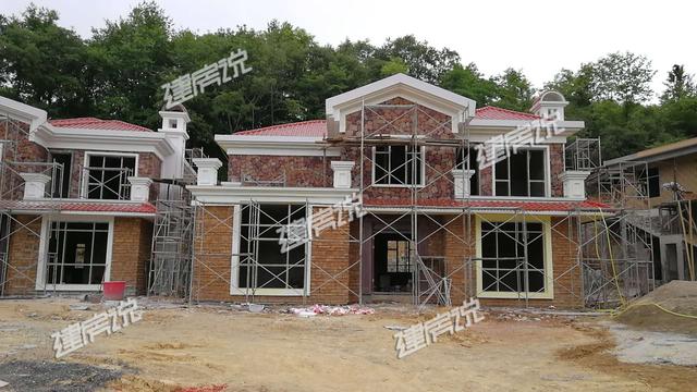 兩兄弟建雙排別墅設計圖，鄰居看了都羨慕。