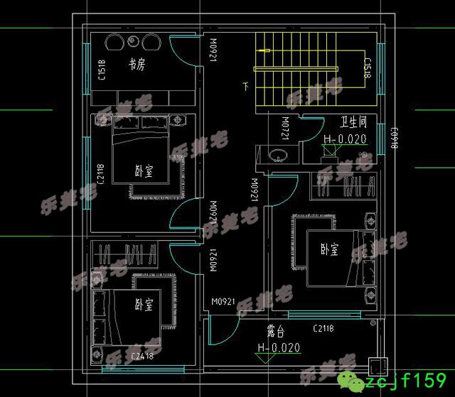 2款占地100平以內(nèi)的二層自建房設(shè)計(jì)圖，宅基地小但住著寬敞。
