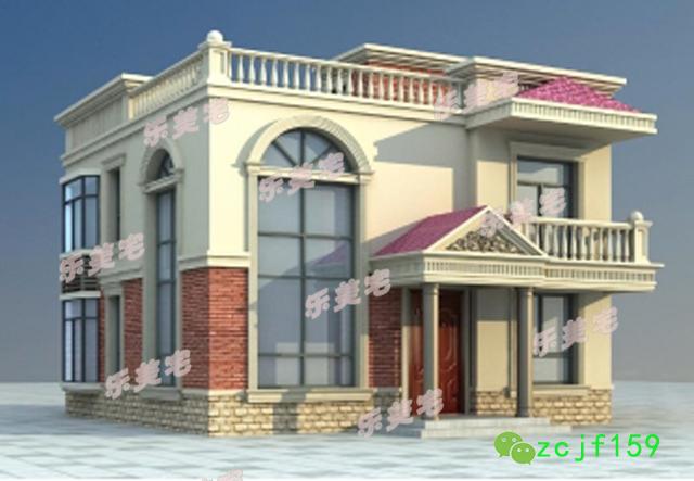 2款占地100平以內(nèi)的二層自建房設(shè)計(jì)圖，宅基地小但住著寬敞。