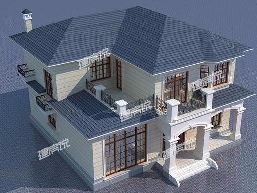 3套漂亮實(shí)用的農(nóng)村二層別墅設(shè)計(jì)圖，溫馨舒適，蓋好絕對(duì)成村里一直花！