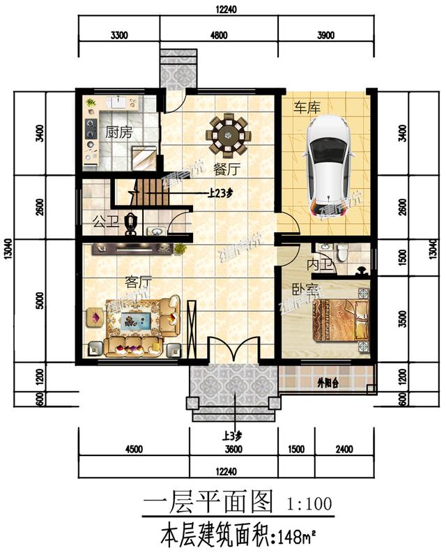 3套漂亮實(shí)用的農(nóng)村二層別墅設(shè)計(jì)圖，溫馨舒適，蓋好絕對(duì)成村里一直花！