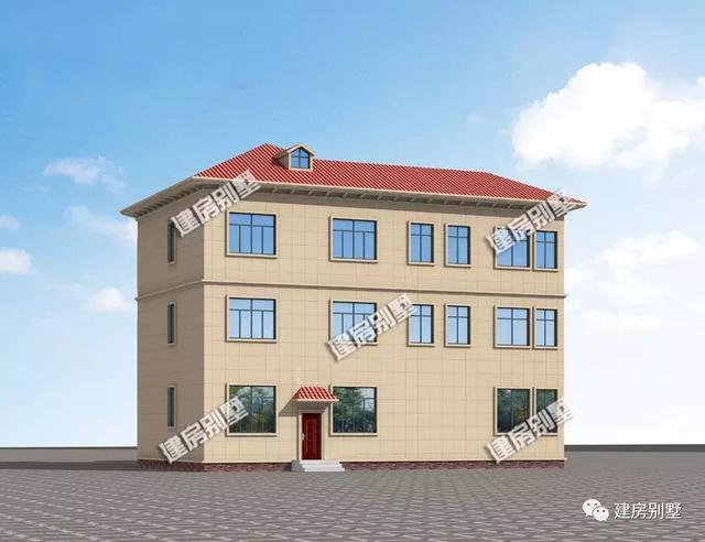 帶堂屋設(shè)計(jì)的農(nóng)村豪華住宅，一輩子就建一棟就夠了。