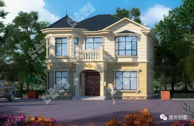 顏值滿分、布局實(shí)用的兩棟二層自建房，采用多邊形窗戶設(shè)計(jì)，住著更舒適。