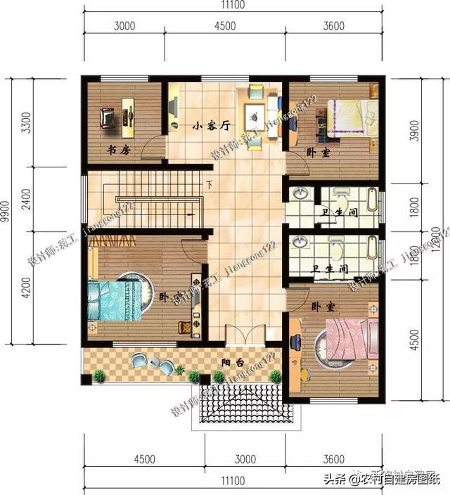 6款異域風(fēng)情的一二層別墅設(shè)計圖，隨便建一棟就令人刮目相看！