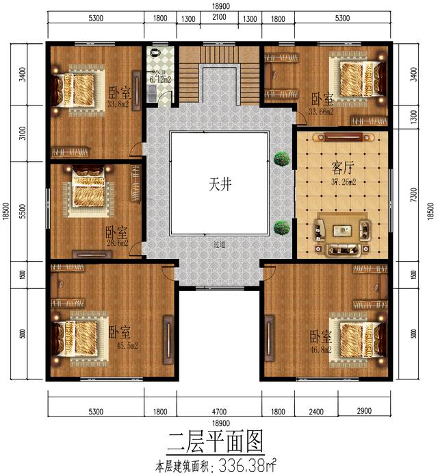 新中式庭院別墅，在農(nóng)村非常的受歡迎，讓人一眼就喜歡上！