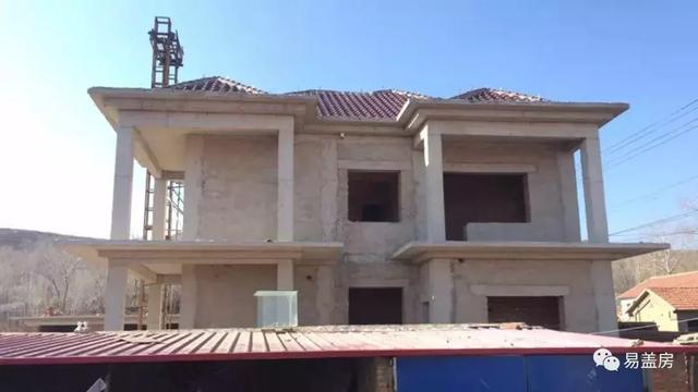 25m×11m二層歐式別墅設(shè)計圖，大氣時尚，帶實拍效果圖和圖紙。