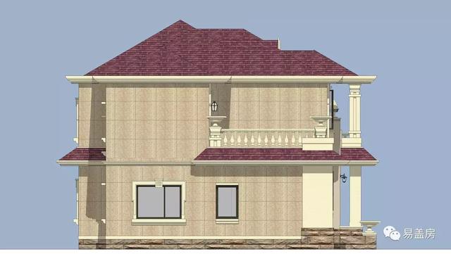 25m×11m二層歐式別墅設(shè)計圖，大氣時尚，帶實拍效果圖和圖紙。