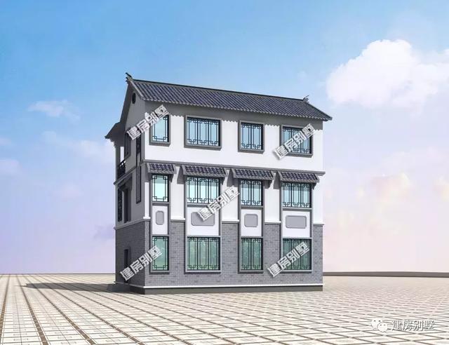 占地146平的三層新中式別墅設(shè)計(jì)圖，簡(jiǎn)約自然，漂亮和實(shí)用都有。