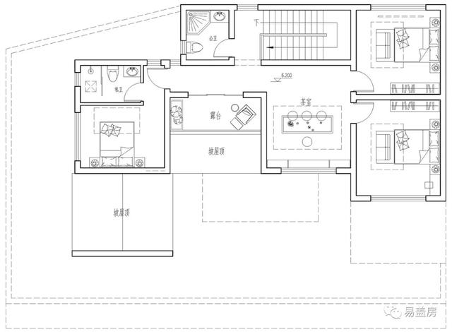 15.9m×11.2m三層新中式別墅，56萬建成，過起了江南鄉(xiāng)村生活。