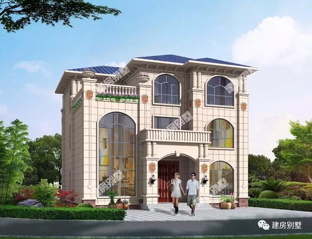 建房子就要選歐式的，時(shí)尚大氣，第一款帶堂屋設(shè)計(jì)，更適合江西和湖南這兩個(gè)地方的農(nóng)村