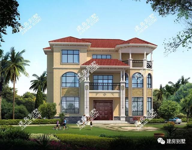 建房子就要選歐式的，時(shí)尚大氣，第一款帶堂屋設(shè)計(jì)，更適合江西和湖南這兩個(gè)地方的農(nóng)村