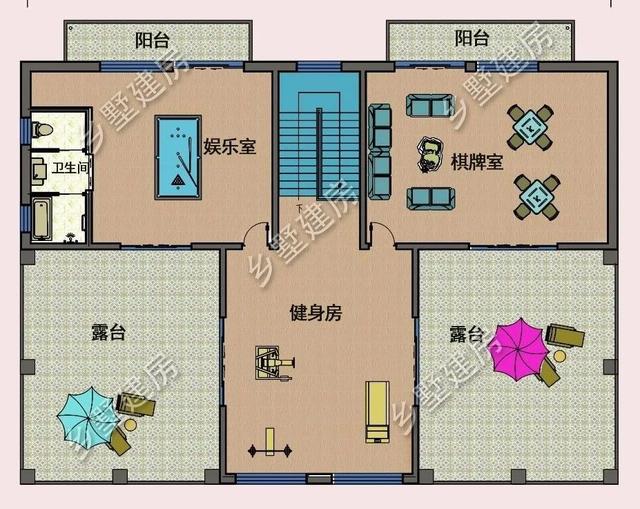 現(xiàn)代的歐式三層大自建別墅設計圖，大氣時尚，看一眼就非常喜歡。