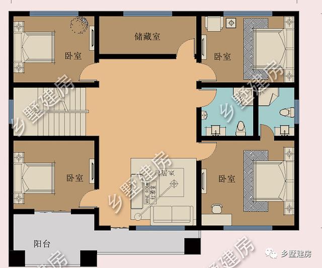 46萬三層歐式別墅設(shè)計(jì)圖，外觀精致漂亮，看了都心動(dòng)。