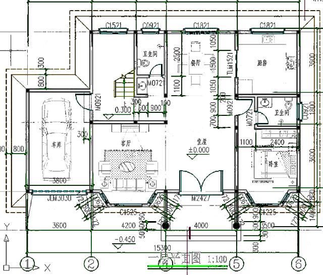 3棟帶車庫(kù)且風(fēng)格也相同的三層別墅，大氣簡(jiǎn)約，你更喜歡哪一款呢？