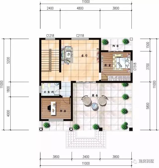 兩款面寬一樣的三層農(nóng)村自建房，花個(gè)30萬(wàn)建一棟，以后就是享受一輩子了。